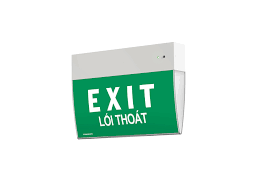 Đèn exit 6,5W 1 mặt gắn tường, treo trần, treo tường PEXK26U