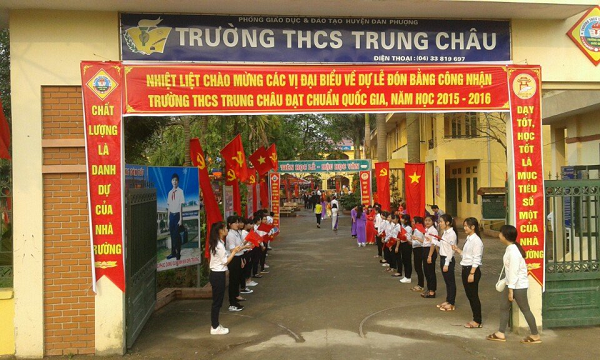 Gói Thiết bị: Trường THCS Trung Châu (Nhà đa năng)