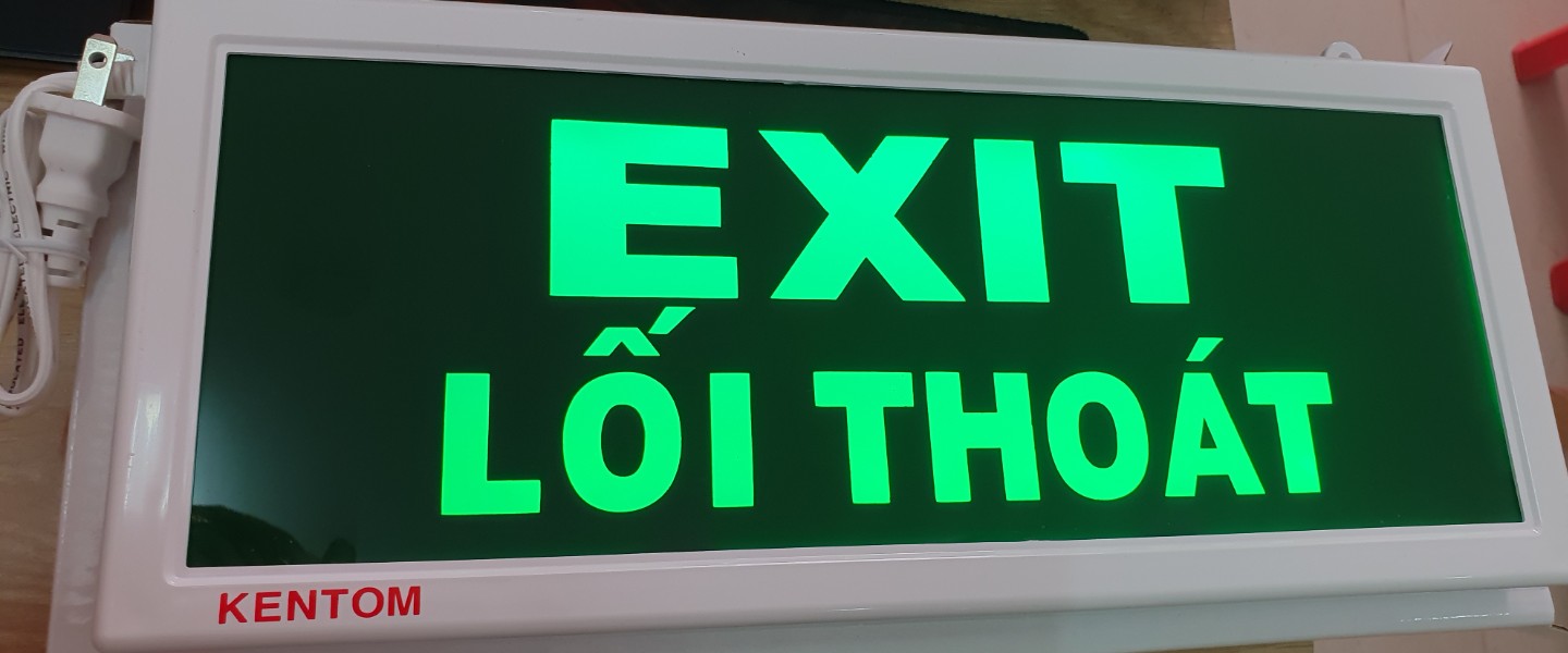 Đèn Exit KT 110 ( Một mặt - MS10)