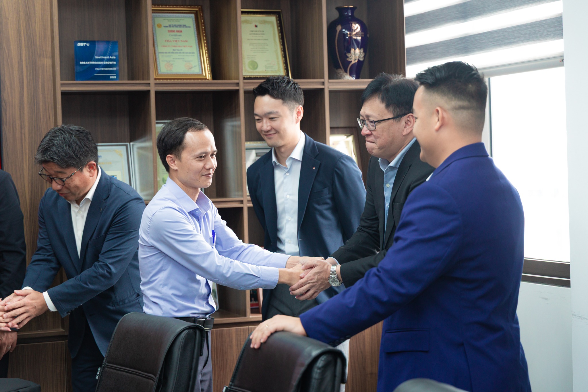 FISA Việt Nam Vinh Dự Đón Tiếp Đoàn Lãnh Đạo Cấp Cao Tập Đoàn Hochiki