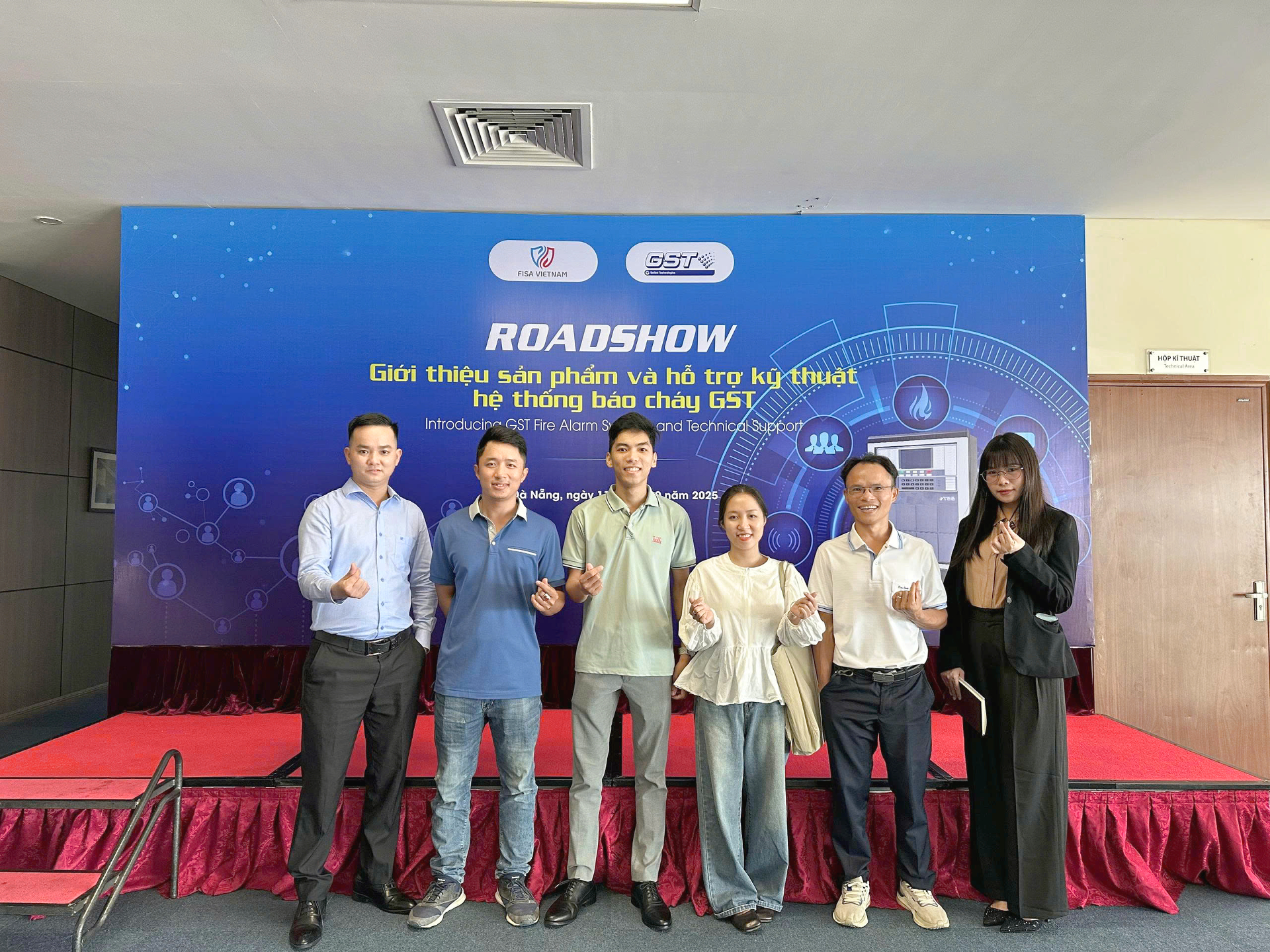 FISA Việt Nam và GST Tổ Chức Thành Công Roadshow Tư Vấn Giải Pháp Hệ Thống Báo Cháy Địa Chỉ tại Đà Nẵng